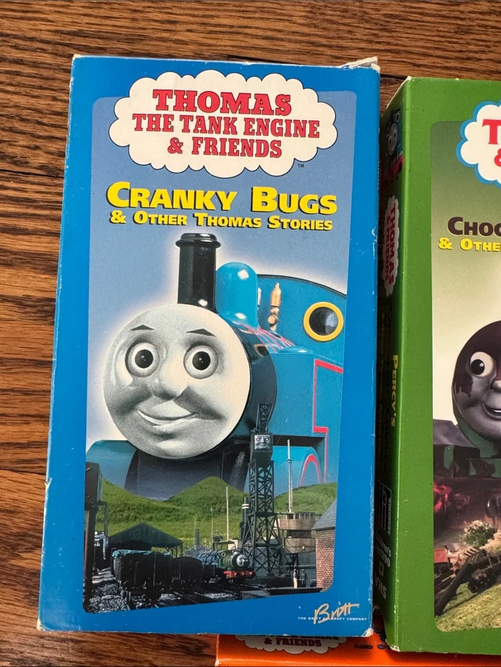 Vintage Thomas the Tank Engine & Friends 3 VHS Lot